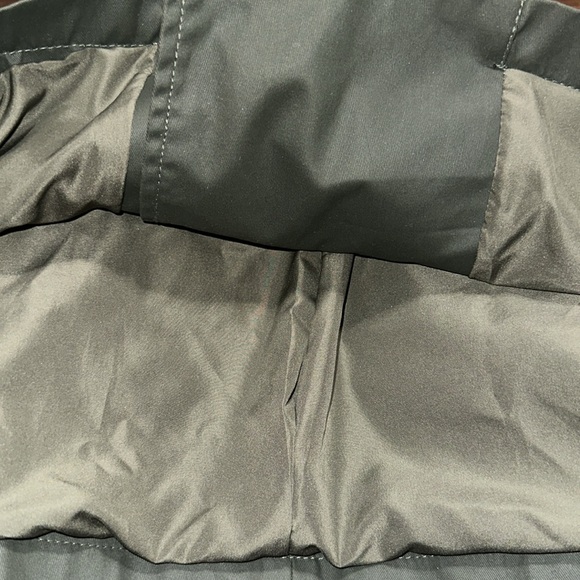 NWOT ZARA Waxed Cropped Trench Coat Dark Green Dark Khaki- Size XXL - Picture 11 of 12